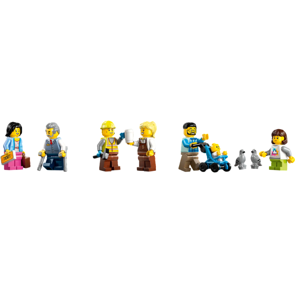 Конструктор LEGO City Центральный железнодорожный вокзал (60469) Серия Lego City