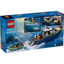 Конструктор LEGO City Погоня на поліцейському катері (60456)