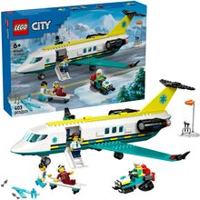 Конструктор LEGO City Самолет скорой помощи (60465)