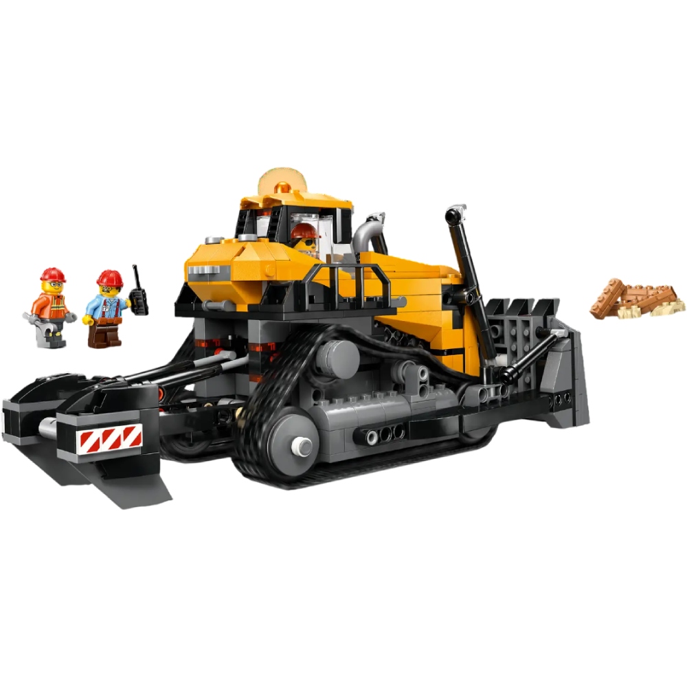 Конструктор LEGO City Жовтий бульдозер (60466) Тематика транспорт