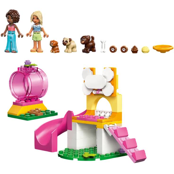 Конструктор LEGO Friends Ігровий майданчик для цуценят 66 деталей (42665) Серія Lego Friends