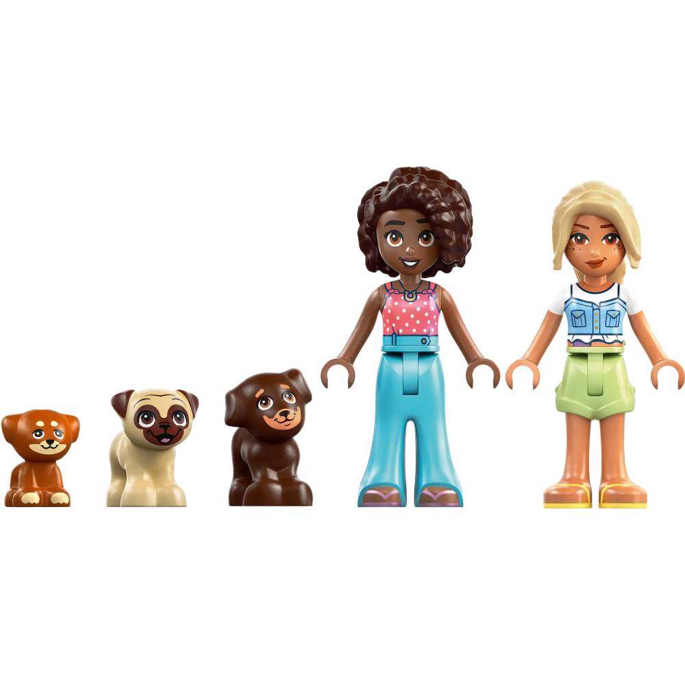 Конструктор LEGO Friends Ігровий майданчик для цуценят 66 деталей (42665) Кріплення блок