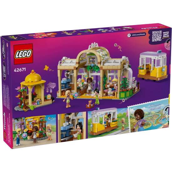 Конструктор LEGO Friends Кофейня с растениями и цветочный магазин 1138 деталей (42671) Конструктор LEGO Friends Кофейня с растениями и цветочный магазин 1138 деталей (42671)