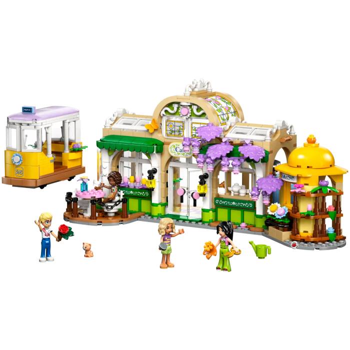 Конструктор LEGO Friends Кофейня с растениями и цветочный магазин 1138 деталей (42671) Тип классический