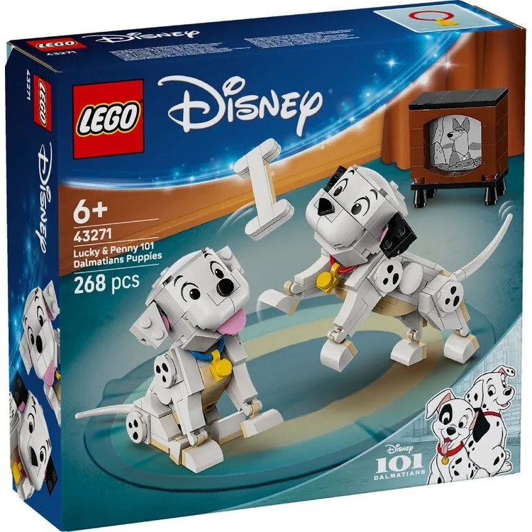 Конструктор LEGO Disney Лакі та Пенні. 101 далматинець (43271) Конструктор LEGO Disney Лакі та Пенні. 101 далматинець (43271)