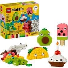 Конструктор LEGO Classic Творческие друзья с едой (11039)