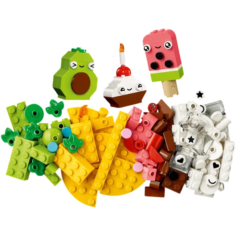 Конструктор LEGO Classic Творческие друзья с едой (11039) Тематика тематический