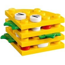 Конструктор LEGO Classic Творческие друзья с едой (11039)