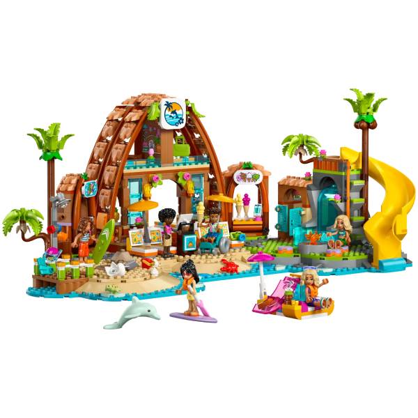 Конструктор LEGO Friends Пляжний курорт для сімейного відпочинку 1140 деталей (42673) Тип класичний