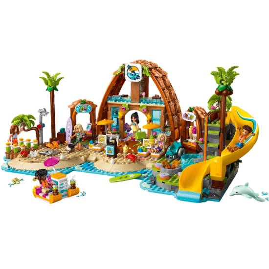 Конструктор LEGO Friends Пляжний курорт для сімейного відпочинку 1140 деталей (42673) Кріплення блок
