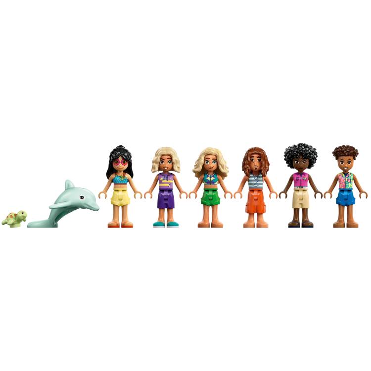 Фото Конструктор LEGO Friends Пляжний курорт для сімейного відпочинку 1140 деталей (42673)
