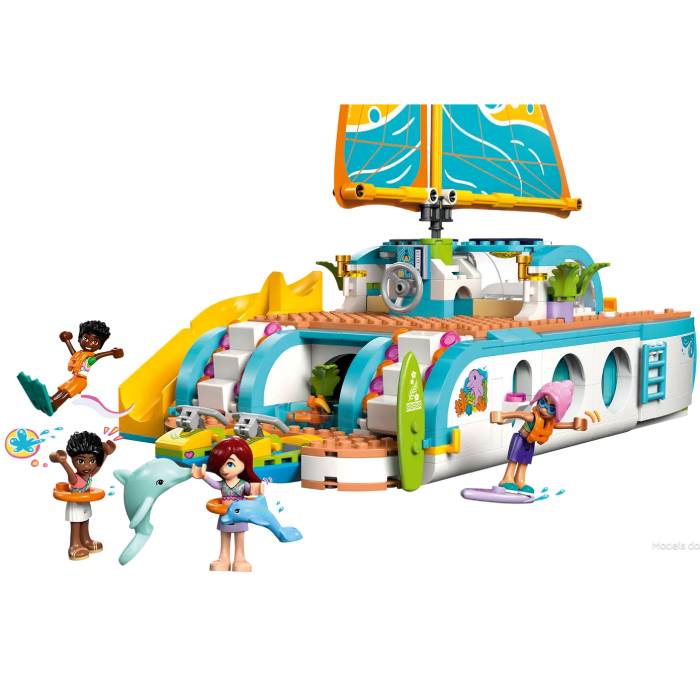 Конструктор LEGO Friends Приключения на туристической лодке 685 деталей (42664) Крепление блок