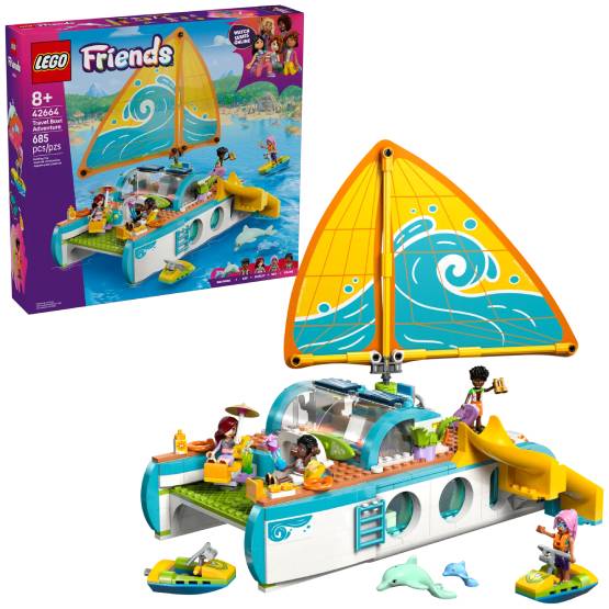 Внешний вид Конструктор LEGO Friends Приключения на туристической лодке 685 деталей (42664)