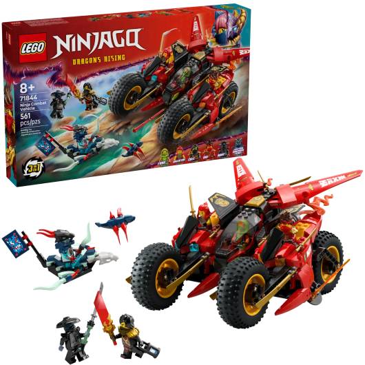 Конструктор LEGO Ninjago Боевая машина ниндзя 561 деталь (71844) Тип транспорта монстр-трак