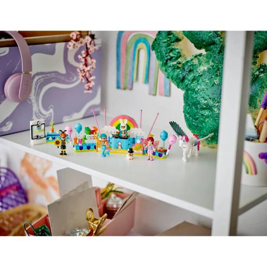 Покупка Конструктор LEGO Friends Костюмированная вечеринка с единорогом и феей 261 деталь (42661)