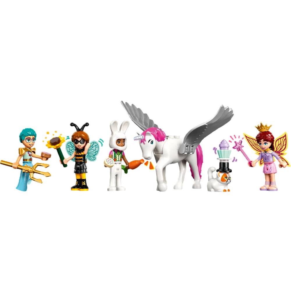 Конструктор LEGO Friends Костюмированная вечеринка с единорогом и феей 261 деталь (42661) Крепление блок