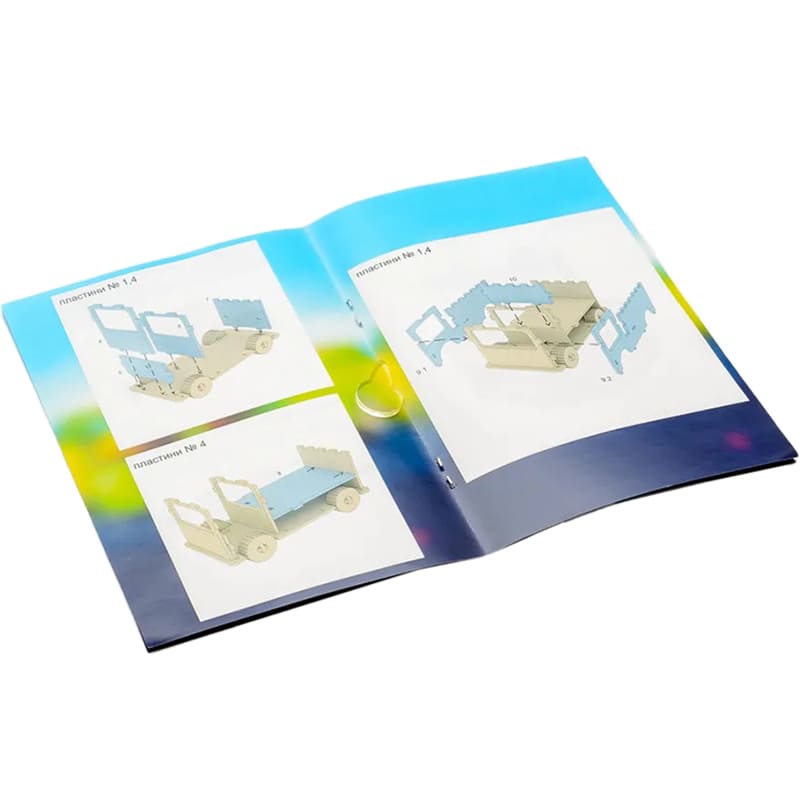 Фото Конструктор PUZZLEOK Вантажівка 37 ел (Puz-00929)