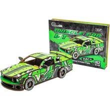 Конструктор PUZZLEOK Muscle Car 162 дет. Green (Puz-00640)
