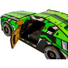 Конструктор PUZZLEOK Muscle Car 162 дет. Green (Puz-00640)