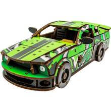 Конструктор PUZZLEOK Muscle Car 162 дет. Green (Puz-00640)