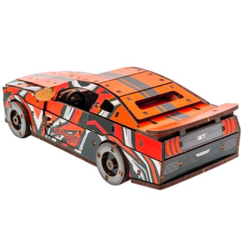 Зовнішній вигляд Конструктор PUZZLEOK Muscle Car 162 подітий.