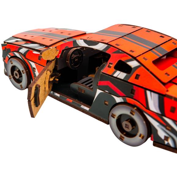 Фото Конструктор PUZZLEOK Muscle Car 162 подітий.