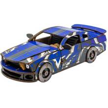 Конструктор PUZZLEOK Muscle Car 162 дет. Blue (Puz-00642)