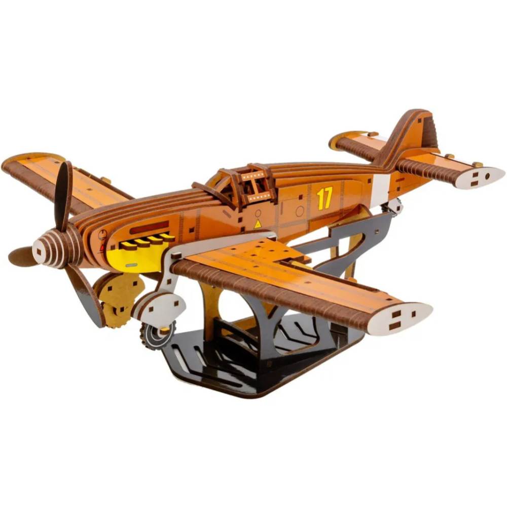 Конструктор PUZZLEOK 3D Истребитель Bf 109 258 эл (Puz-00942) Тип уникальные детали