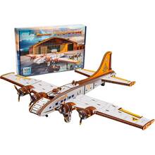 Конструктор PUZZLEOK 3D Бомбардировщик Летающая крепость 559 эл (Puz-00949)