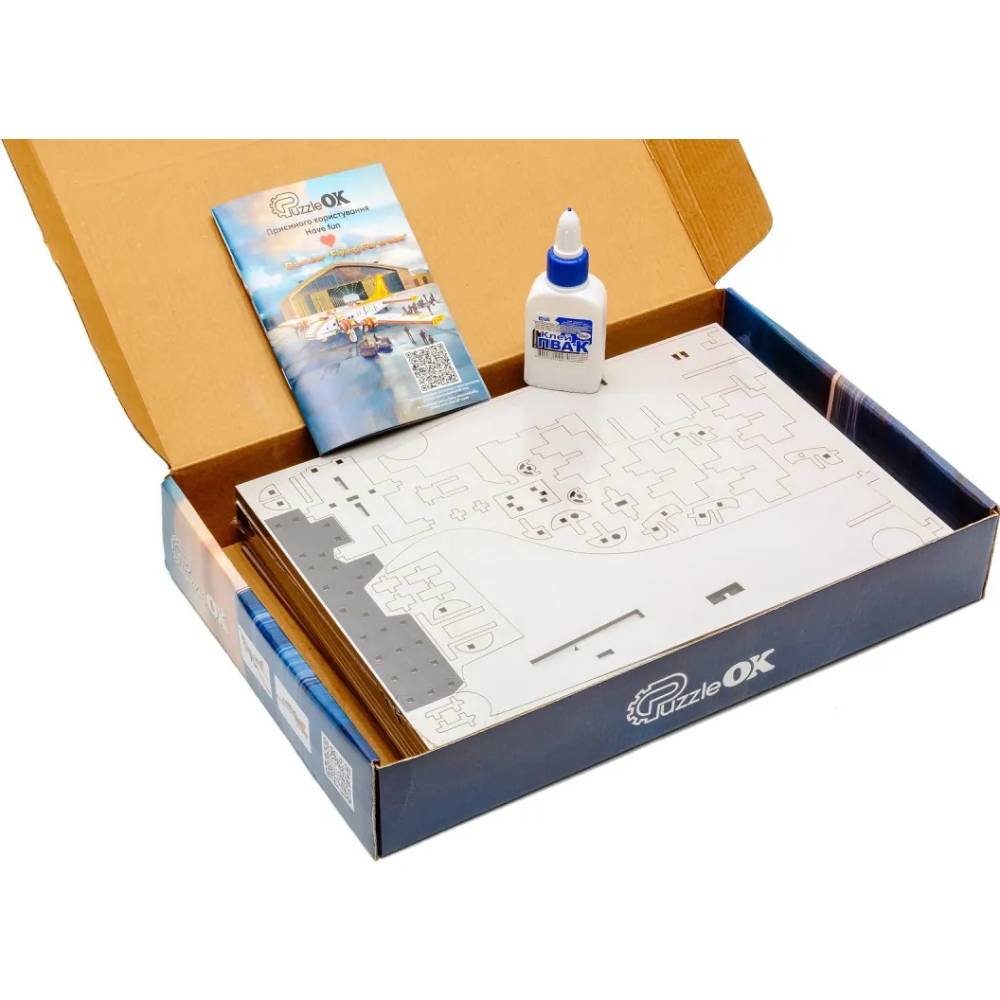 Конструктор PUZZLEOK 3D Бомбардировщик Летающая крепость 559 эл (Puz-00949) Тип транспорта самолет