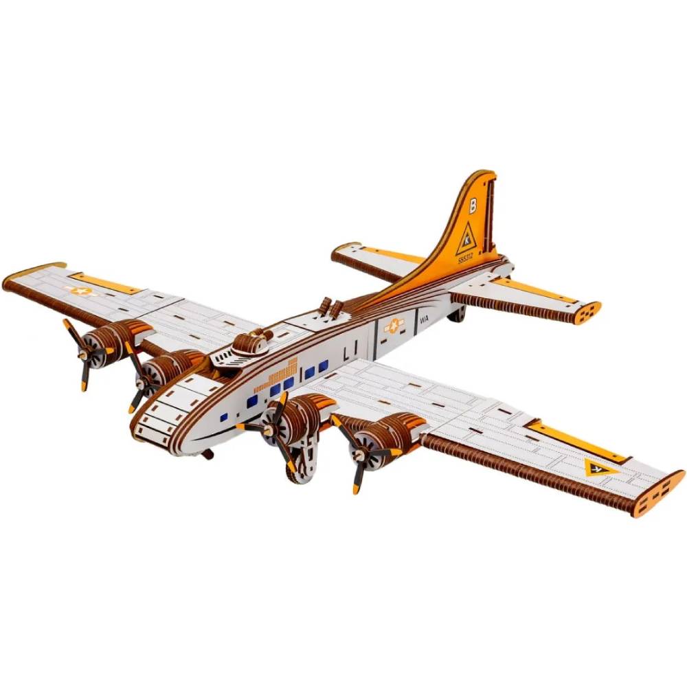 Конструктор PUZZLEOK 3D Бомбардировщик Летающая крепость 559 эл (Puz-00949) Тип уникальные детали