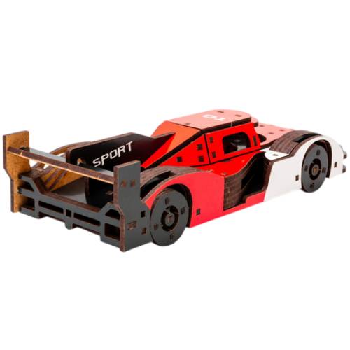 Конструктор PUZZLEOK Racing Car 146 деталей (Puz-01037) Тип транспорта гоночный автомобиль
