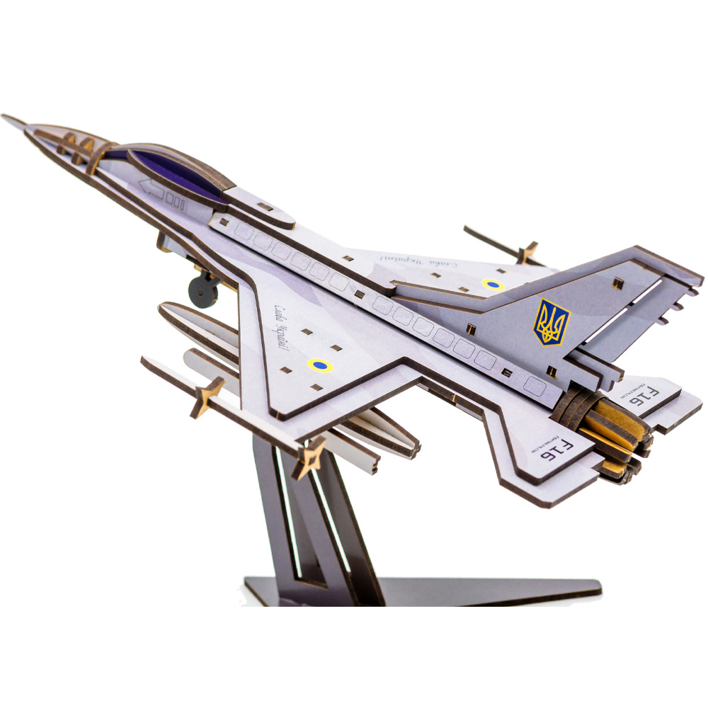 Внешний вид Конструктор PUZZLEOK 3D "F16" 79 эл (Арт-26913)