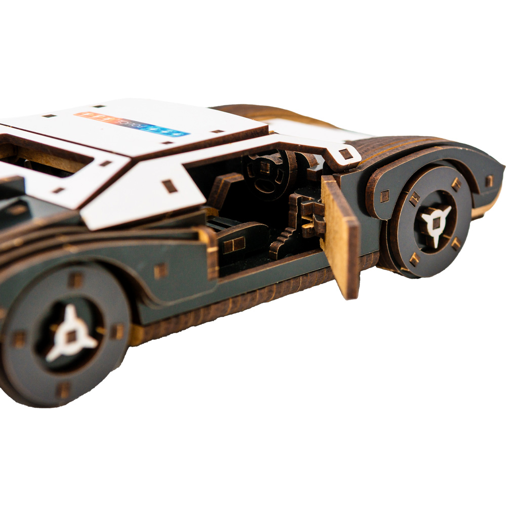 Внешний вид Конструктор PUZZLEOK 3D "Fast Car GT" полиция 164 ел (Puz-26916)