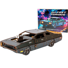 Конструктор PUZZLEOK 3D "Fast Furous" 125 эл Black (Puz-62519)