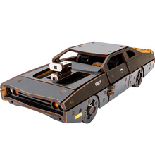 Конструктор PUZZLEOK 3D "Fast Furous" 125 эл Black (Puz-62519)