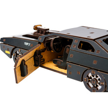 Конструктор PUZZLEOK 3D "Fast Furous" 125 эл Black (Puz-62519)