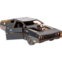 Конструктор PUZZLEOK 3D "Fast Furous" 125 эл Black (Puz-62519)