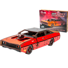 Коеструктор PUZZLEOK 3D "Fast Furous" 125 ел Red (Puz-62520)