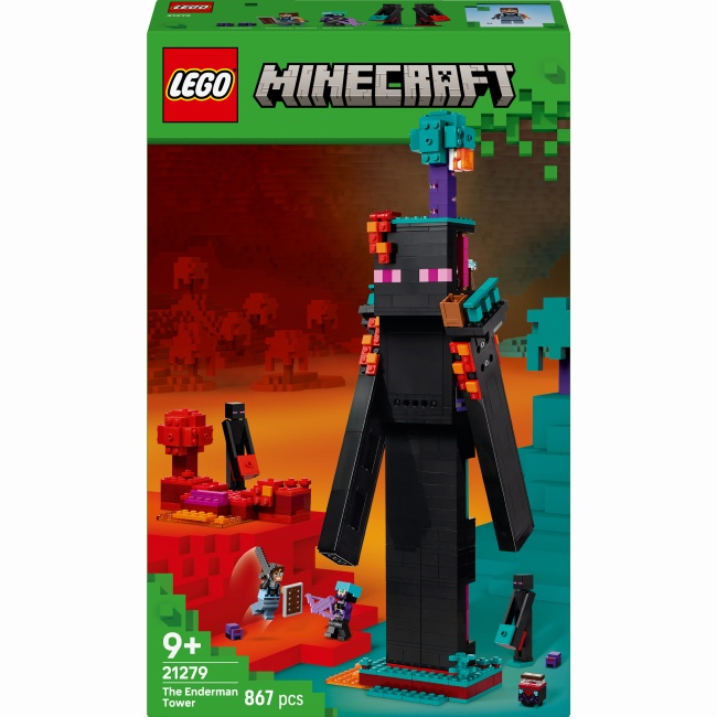 Конструктор LEGO Minecraft Башня Эндермена (21279) Конструктор LEGO Minecraft Башня Эндермена (21279)