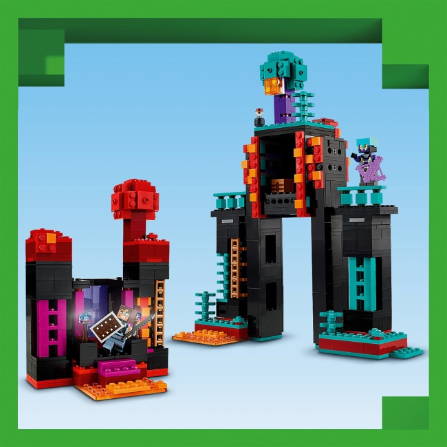 Заказать Конструктор LEGO Minecraft Башня Эндермена (21279)