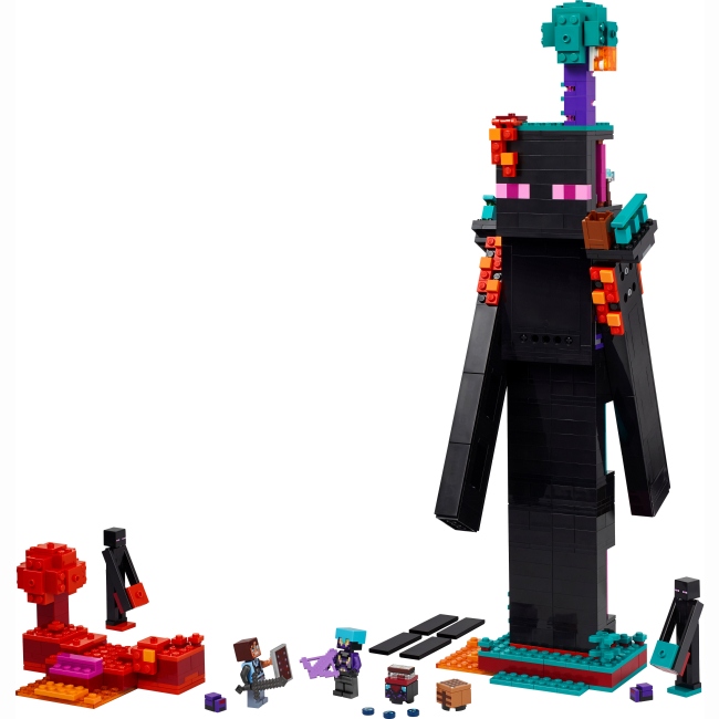 Конструктор LEGO Minecraft Башня Эндермена (21279) Тип классический