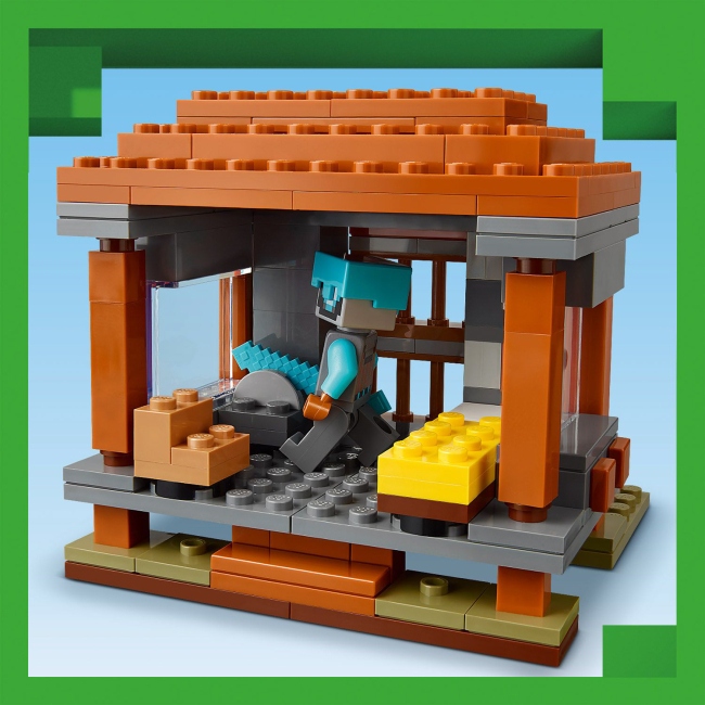 Заказать Конструктор LEGO Minecraft Аванпост разбойников и опустошитель (21278)