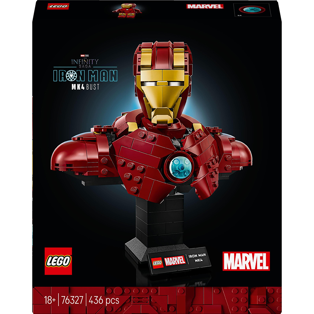 Конструктор LEGO Super Heroes Погруддя Залізної Людини MK4 (76327) Конструктор LEGO Super Heroes Погруддя Залізної Людини MK4 (76327)