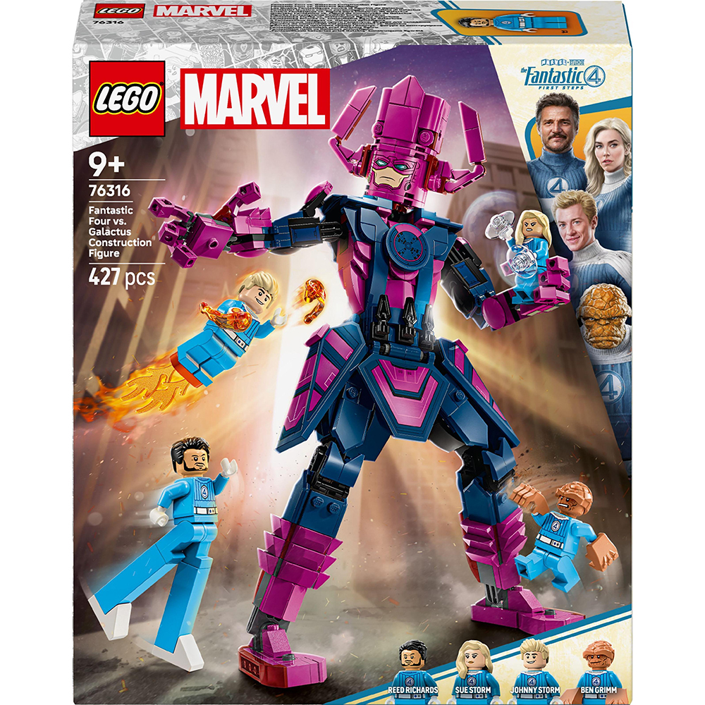Конструктор LEGO Super Heroes Фантастична четвірка проти Галактуса (76316) Тип класичний
