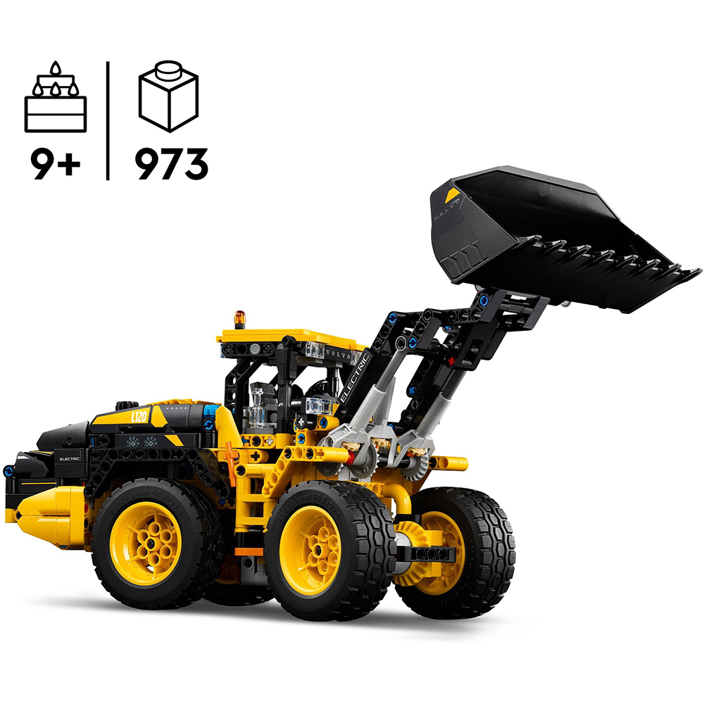 Внешний вид Конструктор LEGO Technic Колесный загрузчик Volvo L120 Electric (42209)