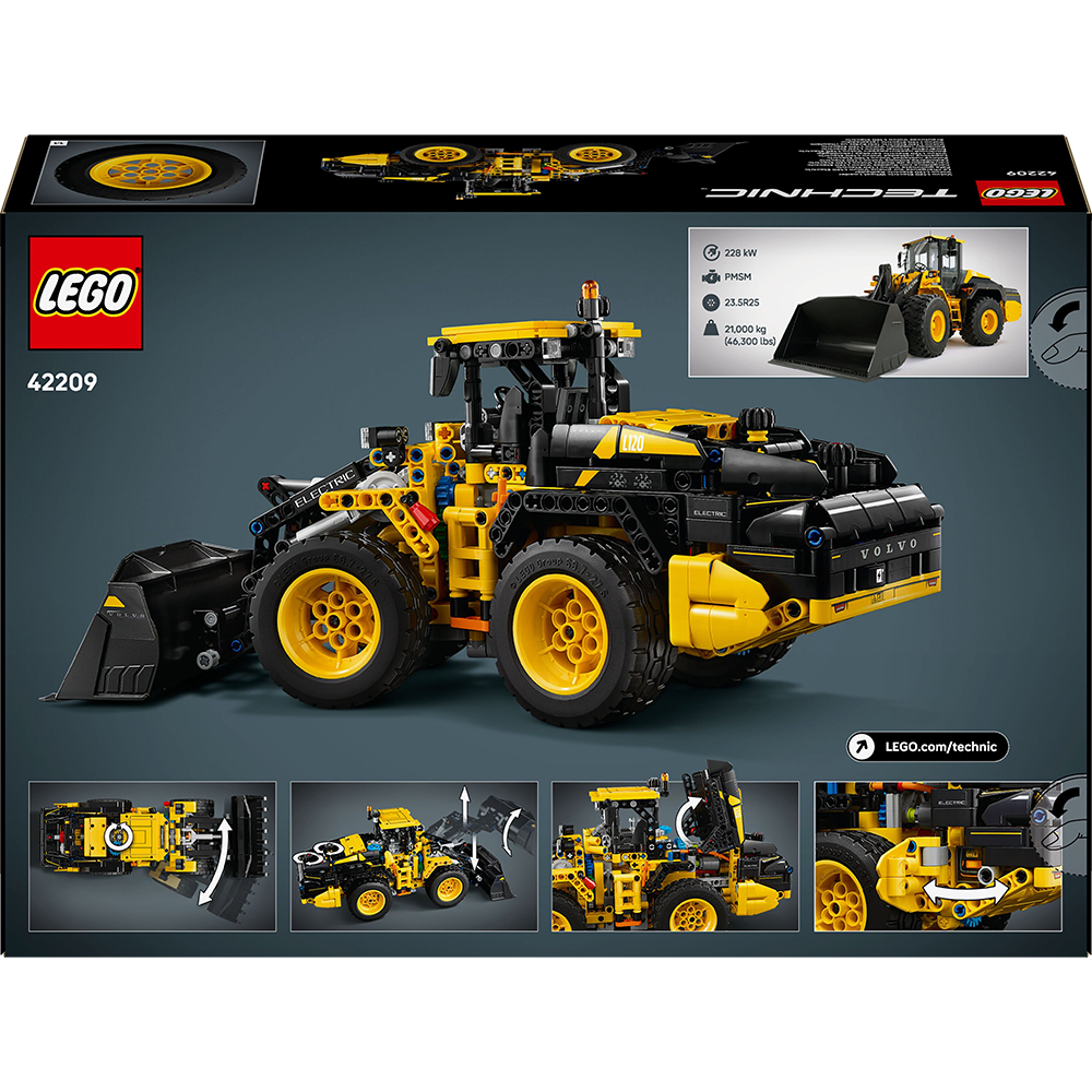 Фото Конструктор LEGO Technic Колесный загрузчик Volvo L120 Electric (42209)