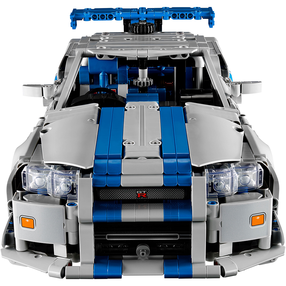 Конструктор LEGO Technic Двойной форсаж Автомобиль Nissan Skyline GT-R (R34) Тип классический