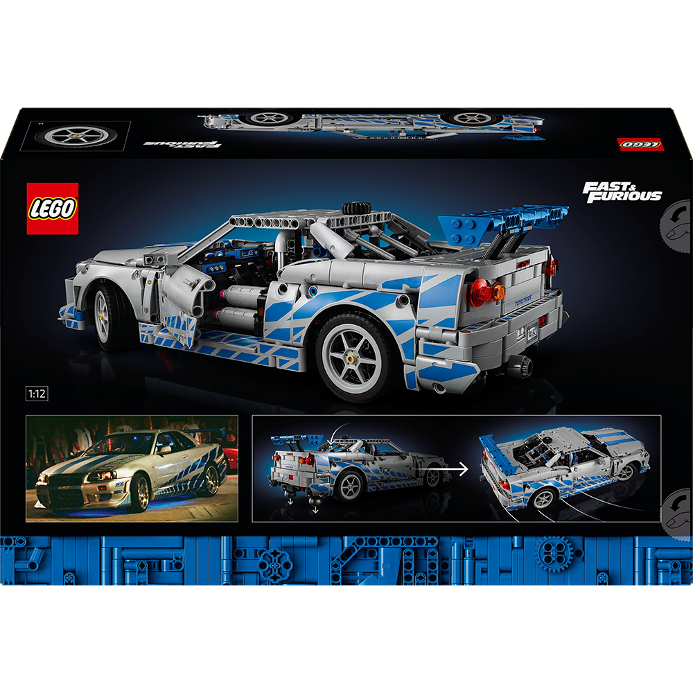Заказать Конструктор LEGO Technic Двойной форсаж Автомобиль Nissan Skyline GT-R (R34)