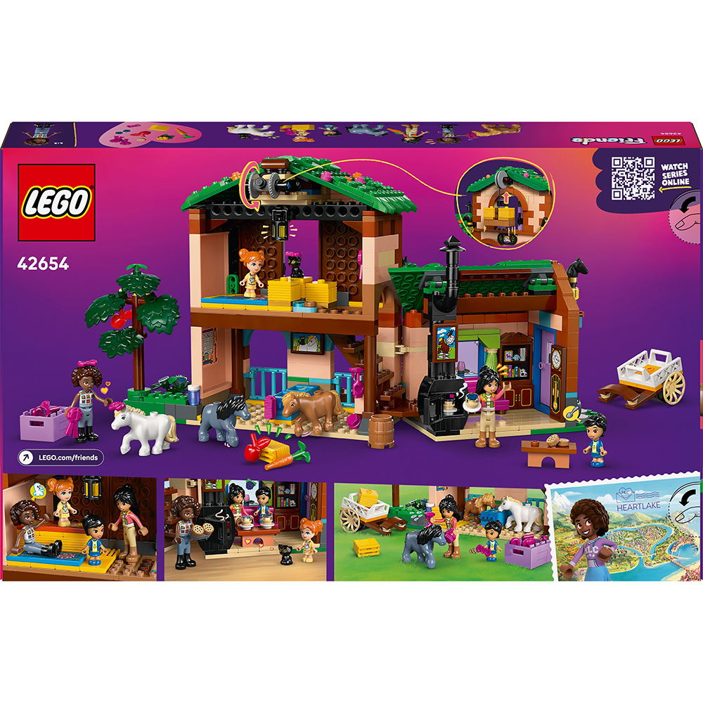 Замовити Конструктор LEGO Friends Ранчо та стайня поні V29 (42654)